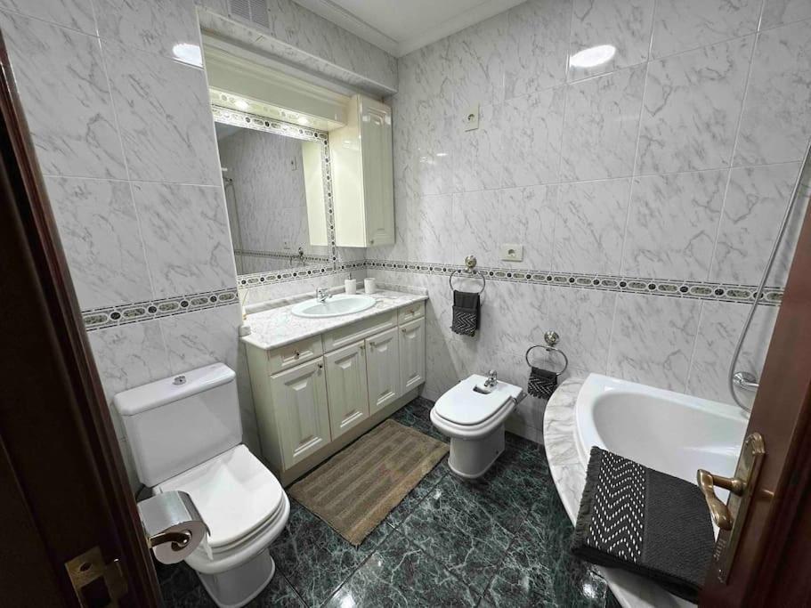 Apartamento Gran Terraza Muy Centrico Vigo Exterior foto